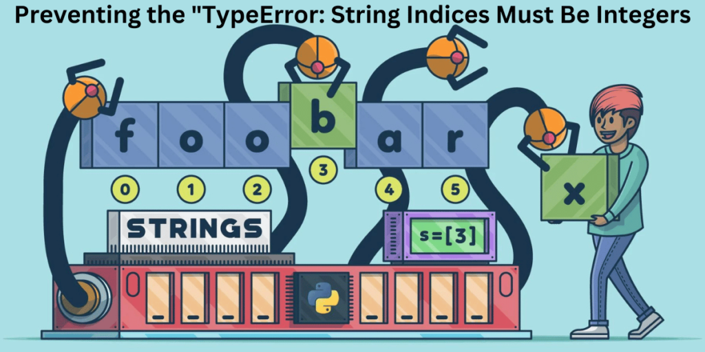 This emage showing a Preventing the TypeError: String Indices Must Be Integers