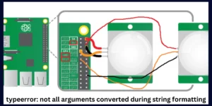 This emage showing a typeerror not all arguments converted during string formatting