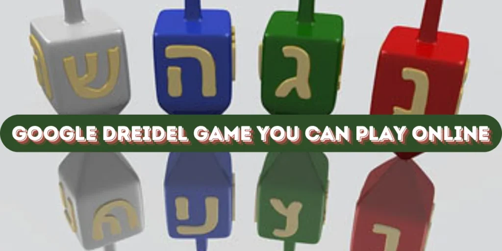 This emage showing a Google Dreidel Game You Can Play Online